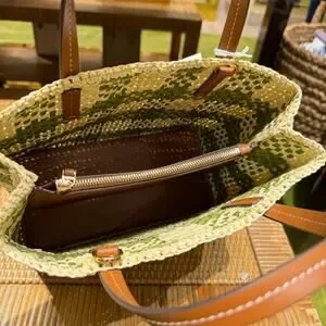 Tory Burch | Bags | Tory Burch Blake Straw Small Tote 65832